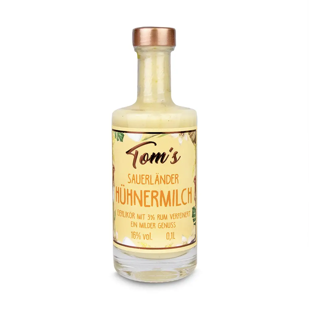 Tom's Sauerländer Eierlikör 0,1 l von Tom's Fin Gin