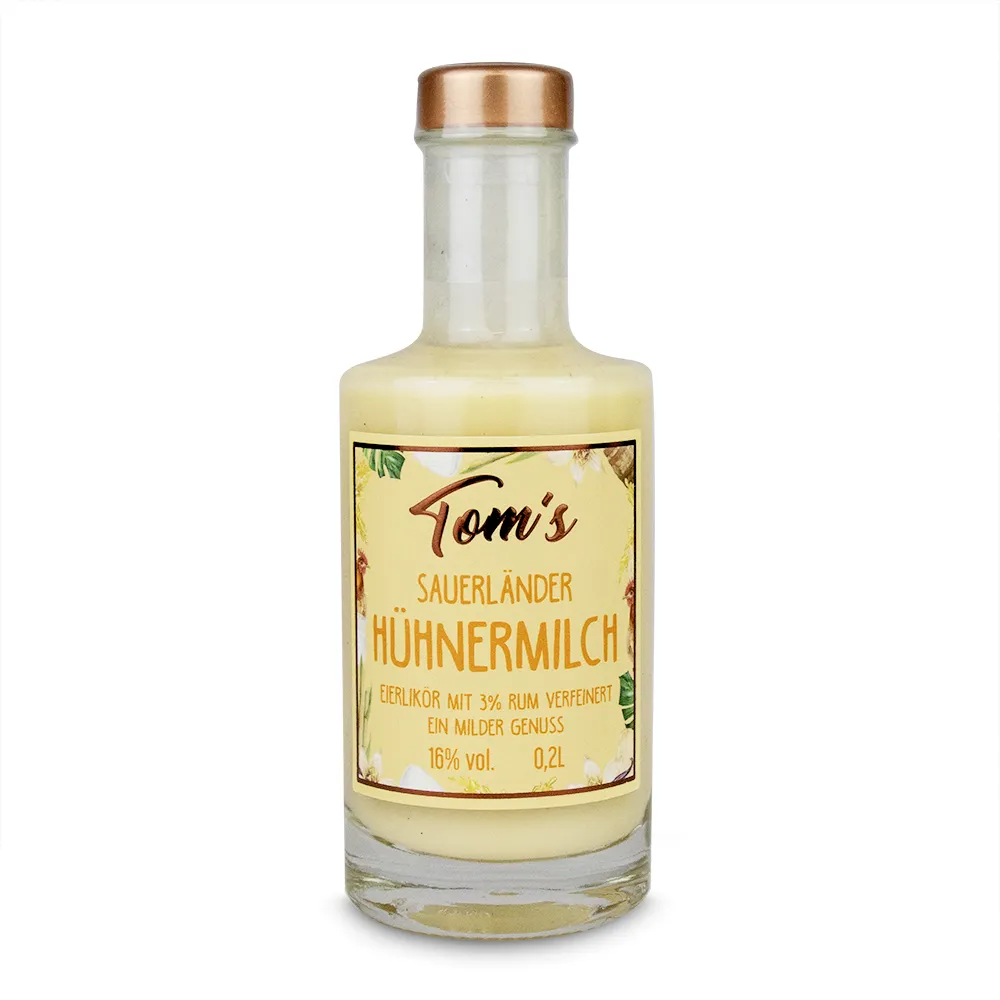 Tom's Sauerländer Eierlikör 0,2 l von Tom's Fin Gin