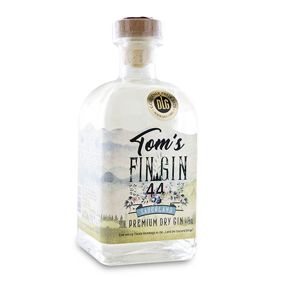 Premium Dry Gin von Tom's Fin Gin