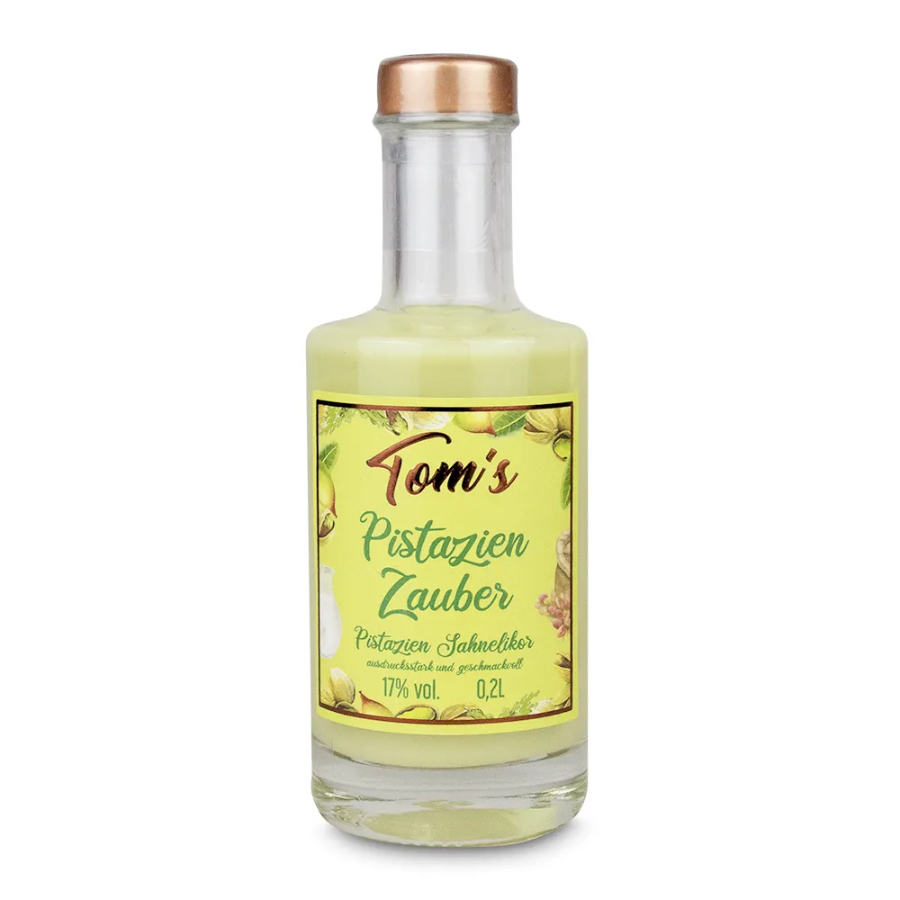 Tom's Pistazien Sahnelikör 0,2 l von Tom's Fin Gin